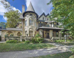 A historic home in Indian Village