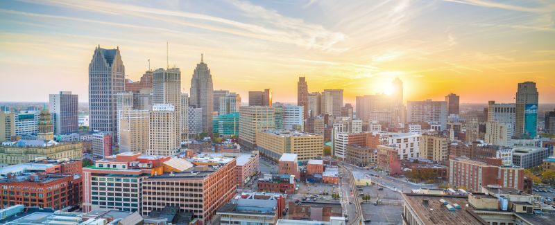 Downtown Detroit skyline