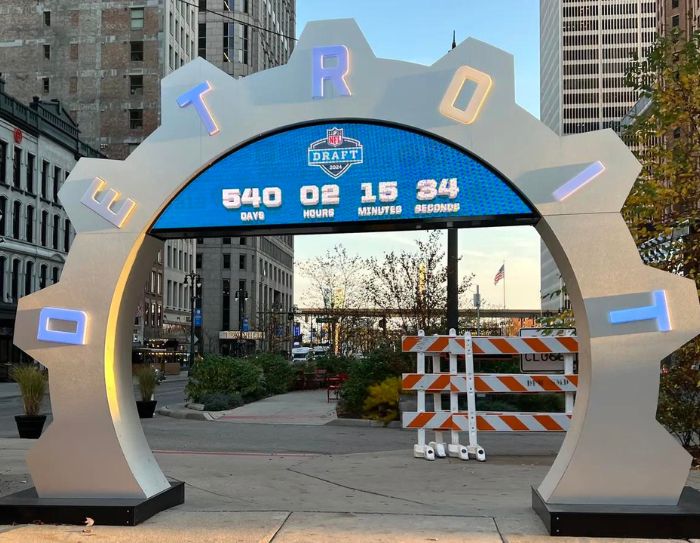 2024 NFL Draft in Detroit, Michigan