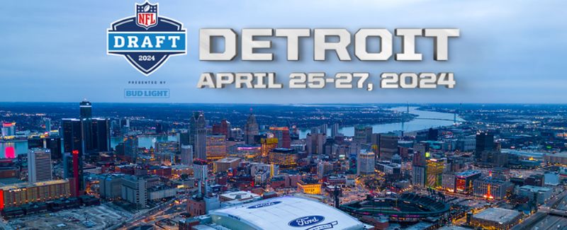 2024 NFL Draft in Detroit, Michigan