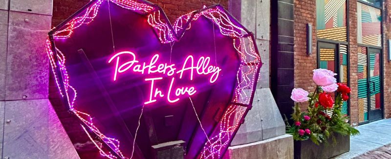 Parker's Alley in Love