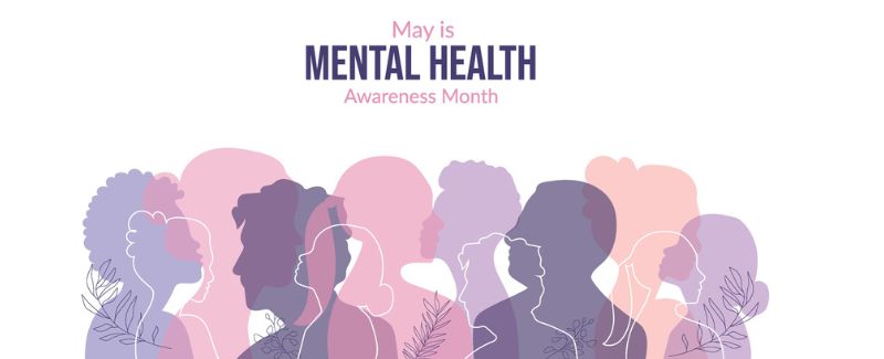 Mental Health Awareness Month graphic